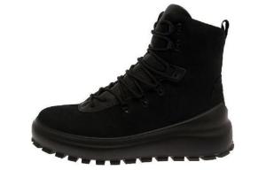 Ботильоны на шнуровке, черные Stone Island