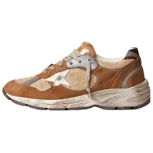 Golden Goose Dad-Star Lifestyle Shoes Men Low-top Brown