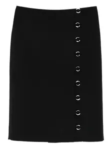 Декорированная юбка миди Medeea, черный