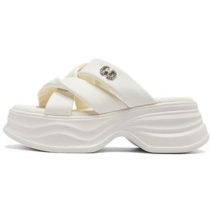 Женские бесшумные сандалии из полиуретана PU AGSDON, Black