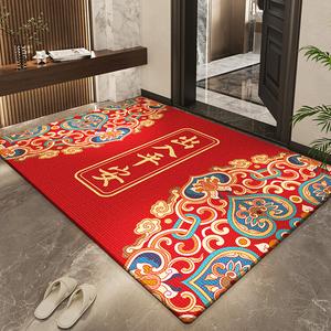 Dajiang Ковер 80х120 см для прихожей, износостойкий, грязеотталкивающий, с благоприятным дизайном