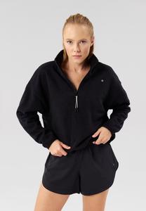 Флисовый свитер Even&Odd, цвет black