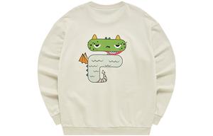 Футболка FOB серии унисекс цвета лактозы FILA FUSION