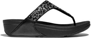 Женские сандалии Fitflop Lulu Crystal, черный