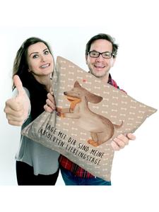 Подушка Mr. & Mrs. Panda, цвет hundeglück