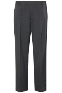 Обычные плиссированные брюки Men Plus, антрацит