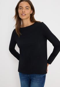 Топ Cecil IN UNIFARBE, Schwarz/Black