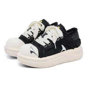 Низкие кроссовки для скейтбординга унисекс MUYI, Black Men'S