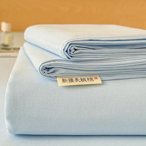 Avivi Простыня на резинке 200x230 см из чистого хлопка, цвет Sky Blue