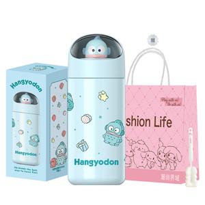 Термочашка Hello Kitty 350 мл Sanrio, half-fishman insulated cup+shopping bag+cup brush