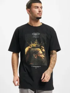 Футболка с принтом «акрон» Upscale By Mister Tee, Black