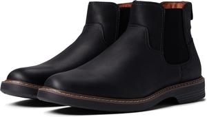 Ботинки Florsheim Norwalk с ровным носком и резинкой, черный