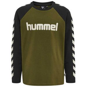 Футболка с длинным рукавом Hummel, зеленый