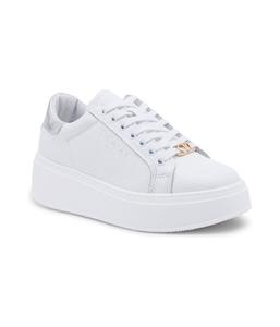 Кожаные кроссовки Twinset, белый