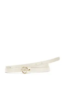 Поясной ремень LASCANA, тонкая и модная форма, ремень, джинсовый ремень, брючный ремень, бежевый