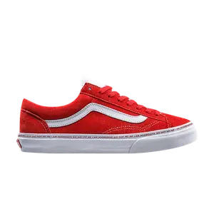 Кроссовки Sankuanz x Style 36 Vans, красный