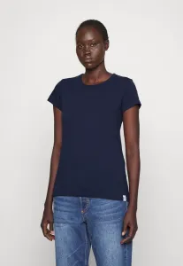 Базовая футболка из фактурной ткани Rag & Bone, Dark Blue