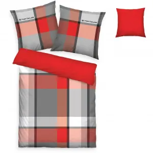 Постельное белье Tom Tailor Home Ленни с чехлом на подушку, rot-grau