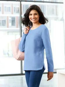 Флисовая рубашка Classic Basics "Fleece Shirt", синий