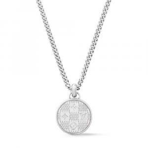 Подвеска Damier Staples Louis Vuitton, серебряный