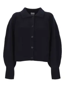 Кардиган из смесовой шерсти Madeleine Thompson, синий