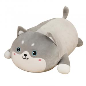 Мягкая игрушка с милыми животными для спокойного сна плюшевая кукла высота 50cm/60cm/80cm/100cm Click, Husky