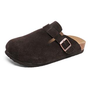 SOBB Закрытые тапочки унисекс тёмно-кофейные, цвет Dark Coffee