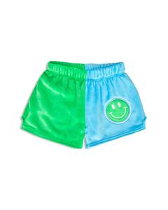 Детские плюшевые шорты с цветными блоками "Smile" - для малышей и детей постарше Iscream, мультиколор