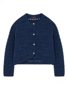 Куртка The Breath of The Lagoon на пуговицах Alanui, синий