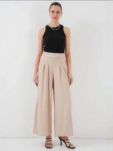 Bigdart Широкие брюки в бежевом цвете
