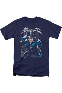 Футболка с коротким рукавом для взрослых Batman A Legacy Gildan, темно-синий