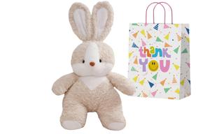 Милый плюшевый кролик Good Night Bib, высота 30см/35см/40см/45см/50см/75см, длина 35см Mise