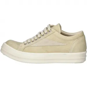 Rick Owens DRKSHDW Низкие парусиновые туфли женские бежевые