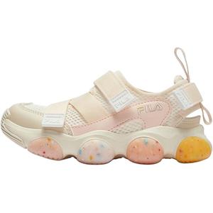 FILA KIDS SEASON FSW нескользящие низкие детские сандалии beige purple для детей от 3 до 7 лет