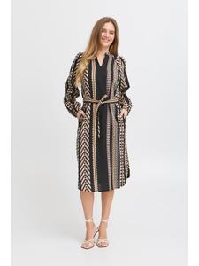 Pulz Платье PZLEZIA свободного кроя, цвет Black Beauty