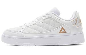 PEAK Кроссовки для скейтборда мужские с увеличенной высотой и амортизацией полного покрытия, бежевые, большие, цвет Large White Khaki