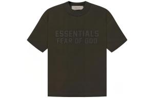 Детская футболка Fear Of God Essentials, цвет Off Black