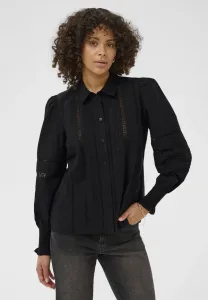 Блузка kabella на пуговицах Kaffe, Black Deep