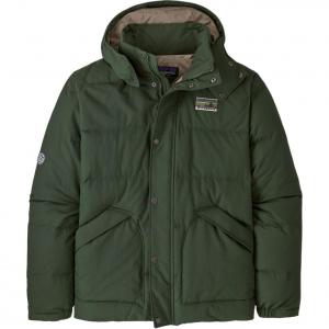 Утепленная куртка с капюшоном Downdrift Patagonia, pine зеленый/tpgn