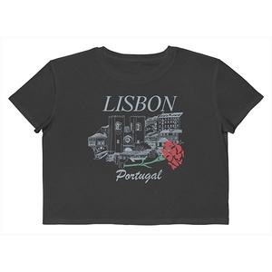 Футболка с принтом Lisbon Portugal Flower от Grayson Threads Unbranded