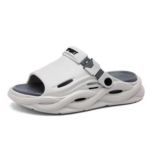 NANJIREN Пляжные сандалии мужские фиолетово-серые светло-серые, цвет Light Gray