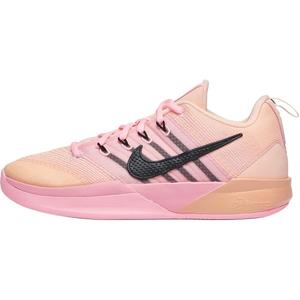 Nike Детские баскетбольные кроссовки Sabrina 3 Low top, розово-оранжевые, для подростков