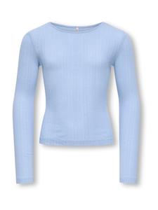 ONLY GIRLS Лонгслив 'KOGSALSA' в светло-голубом цвете