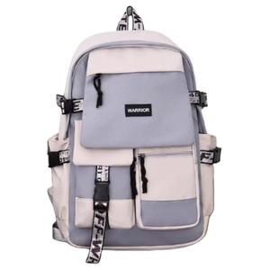 WARRIOR Рюкзак из нейлоновой ткани Large Unisex Black/Gray