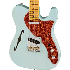 Fender American Professional II Telecaster Thinline - Прозрачный Дафни Блю