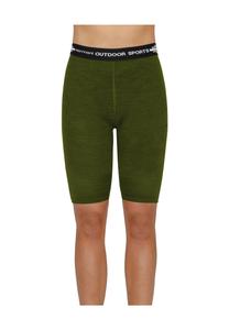 Женские шорты из мериноса «Солнечный берег» Normani, зеленый