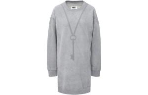 Толстовка женская серая Mm6 Maison Margiela