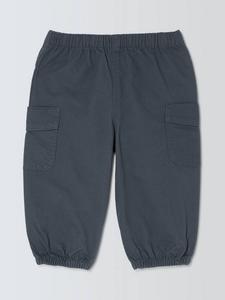 Детские тканые брюки-карго John Lewis, синий