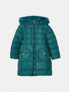 Пуховик стандартного кроя Mayoral, зеленый