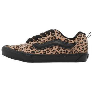 Женские кроссовки Knu Skool Lace Up Vans, Black Yellow